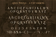 Queen - Display Font, a Serif Font by JumboDesign (Thumbnail 4 of 6)