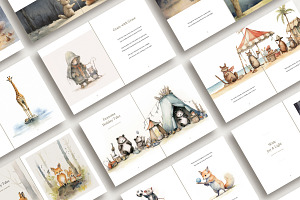 Minimal Children's Book Template