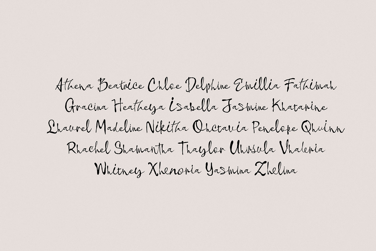 Morning Camera Natural Handwritten, a Handwritten Font by RantautypeStudio (Photo 2 of 9)