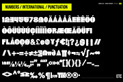 Knob Display Typleface, a Sans Serif Font by Sundaylab (Thumbnail 4 of 7)