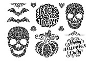 Halloween illustration | 13 elements, an Illustration by bariskina (Thumbnail 2 of 4)