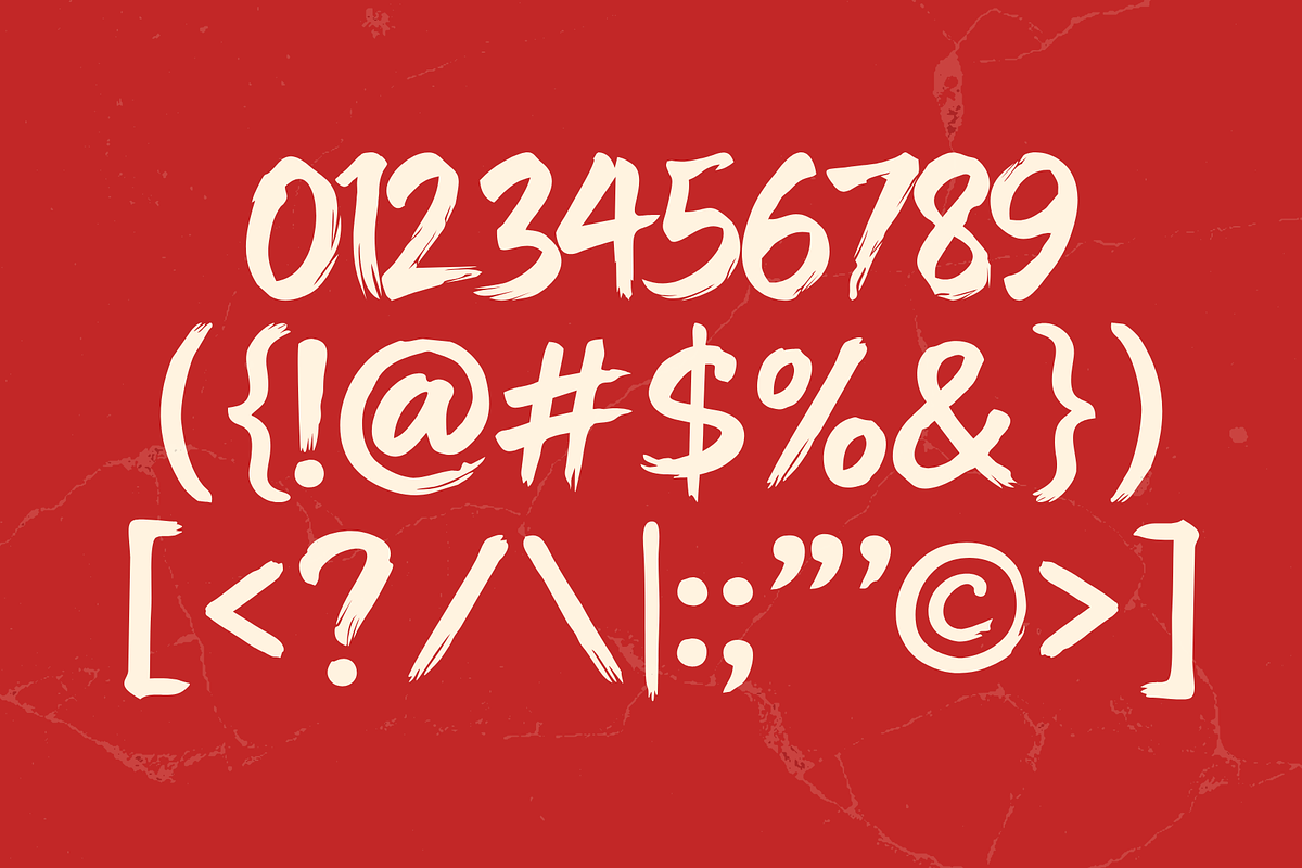 Toshira – Japanese Brush Display, a Handwritten Font by MaikoHatta (Photo 6 of 7)