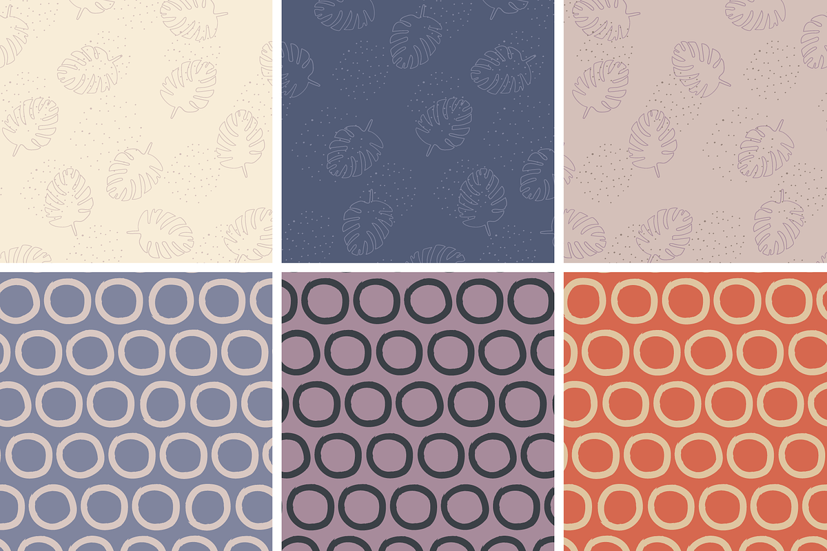 Abstract Garden Seamless Patterns, a Pattern Graphic by KT Designs (Photo 8 of 11)