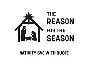 The Reason for the Season SVG, a Graphic by PinkHouseCollection (Thumbnail 1 of 3)