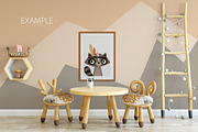 KIDS WALL & FRAMES Mockup Bundle - 2, a Print Template by Yuri-U (Thumbnail 14 of 43)