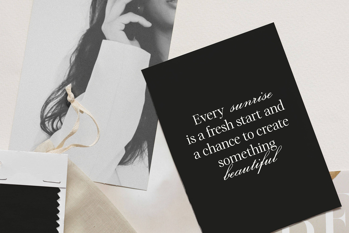 The One Editorial Serif, a Serif Font by Blanc Salváge (Photo 15 of 18)