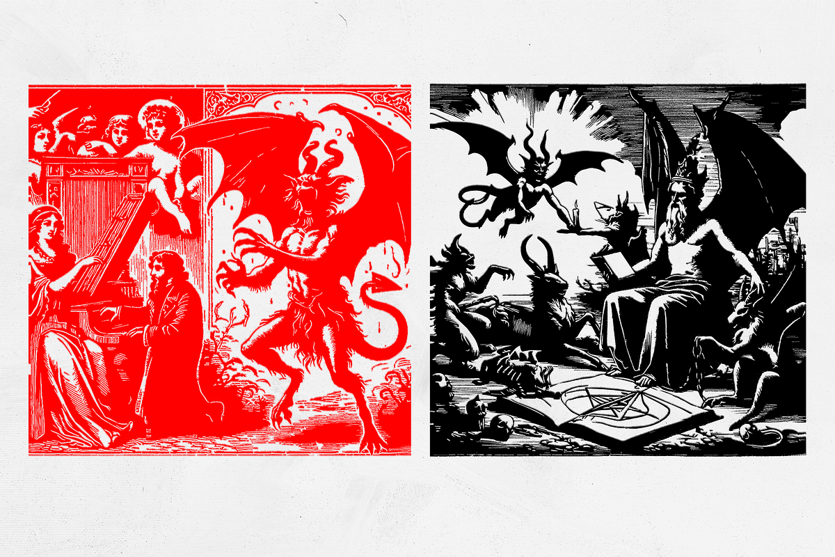 Demon Logic Compendium Vol 01, an Object Graphic by BeNone Designs (Photo 3 of 4)