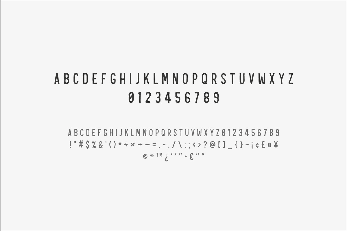 CP TWO Hand Drawn Sans Serif Font preview 4