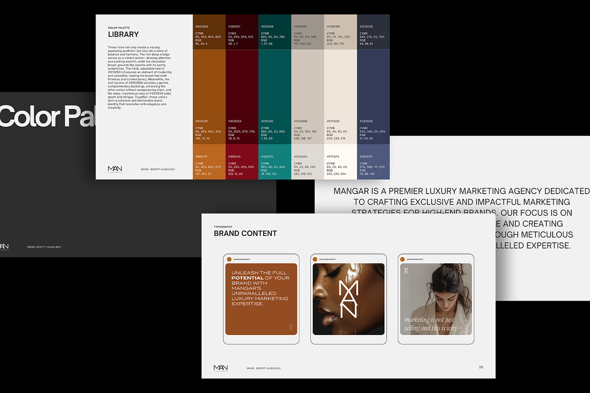 DANA Complete Brand Guidelines, a Branding & Logo Template by Aire Studio (Photo 9 of 9)