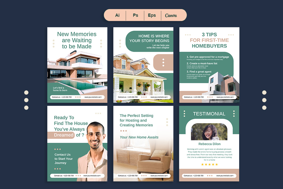 Real Estate - Instagram Feed preview 4