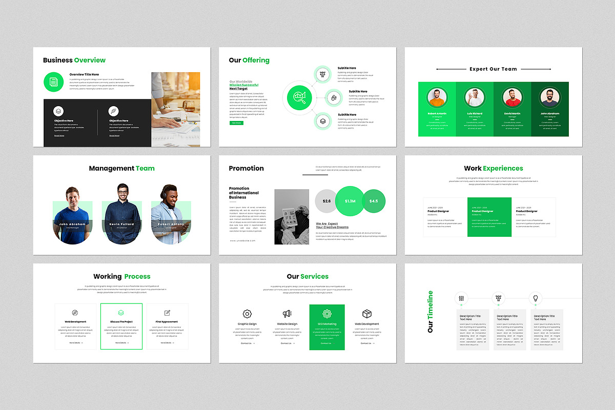 Business Plan Presentation Template, a Presentation Template by GenerousArt (Photo 3 of 6)