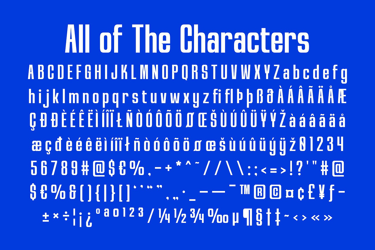 CS Belway – Condensed Font, a Sans Serif Font by Craft Supply Co. (Photo 8 of 8)