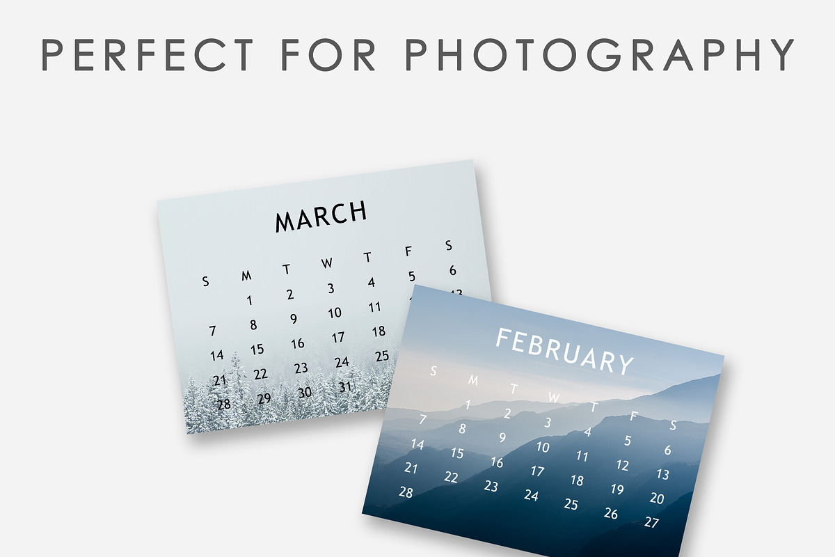 2027 Editable Calendar Template, a Poster Template by DesignStudioTeti (Photo 6 of 9)