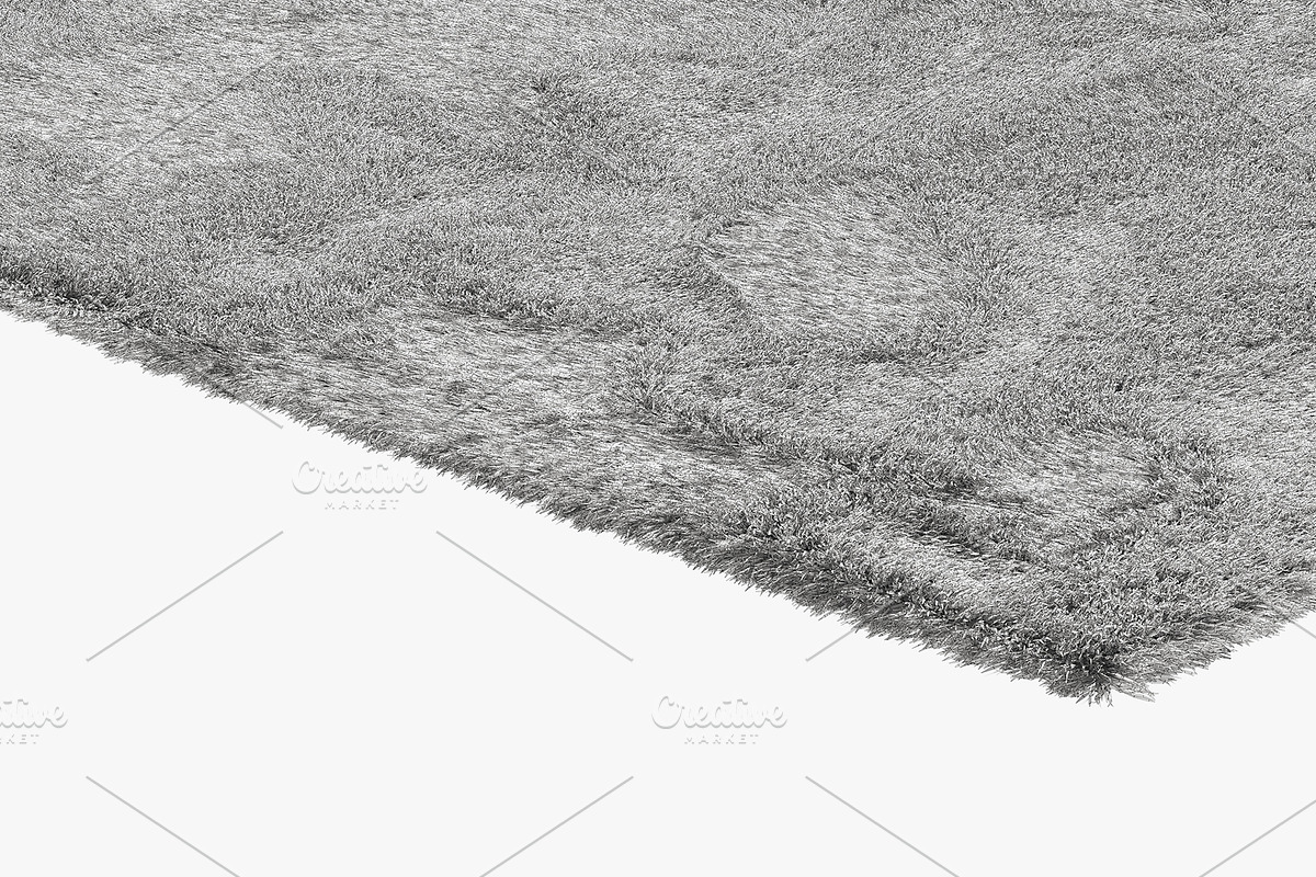 nuLoom Shaggy Area Rug (4 colors), a Furniture 3D Model by 3dmitruk (Photo 17 of 18)