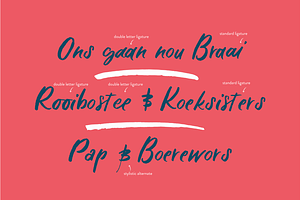 Lekker Handwritten Font