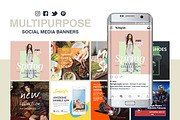 Multipurpose Social Media Banners, a Templates & Theme by floringheorghe (Thumbnail 1 of 4)