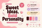 Candy Hug – Playful Display Font, a Slab Serif Font by Wow Magic (Thumbnail 3 of 4)