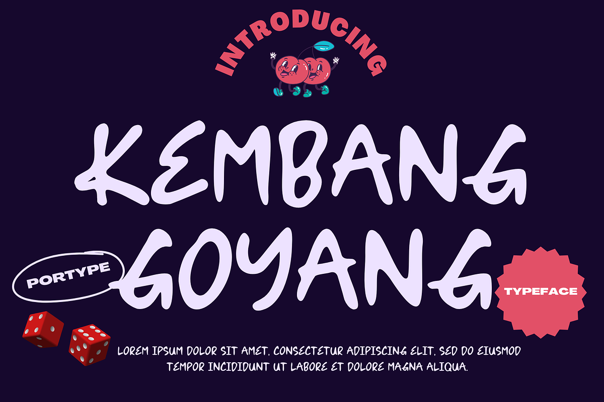 Kembang Goyang, a Handwritten Font by portype (Photo 1 of 10)