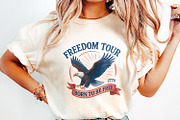 Retro 4th of July PNG, America PNG,, an Illustration by SharpMarketplace (Thumbnail 3 of 9)