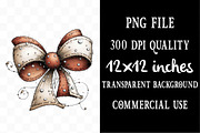 Whimsical Quirky Christmas Bows Clip, an Illustration by Designking (Thumbnail 4 of 5)