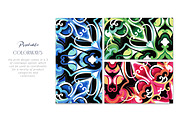 Vibrant Swirls Seamless Pattern, a Pattern Graphic by ASTUDIO (Thumbnail 2 of 7)