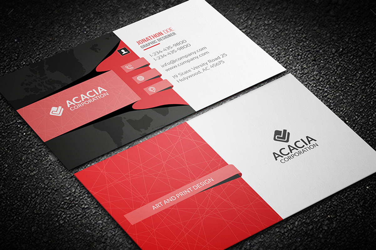 Elegant and Creative Business Card, a Business Card Template by DesignGhar (Photo 1 of 6)