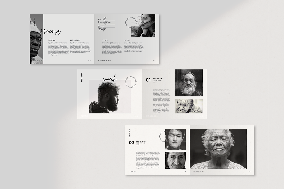 Photography Portfolio Template Canva, a Presentation Template by frommakertomaker (Photo 5 of 10)
