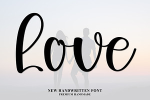 Love - Handwriting Font