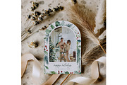 Wildflower Arch Card Template Mockup, a Mockup by Kelligraphy Co. (Thumbnail 2 of 2)