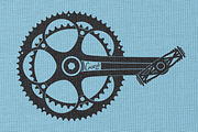 Badge Elements - Crank Set, an Object Graphic by Bearded Creative (Thumbnail 2 of 4)