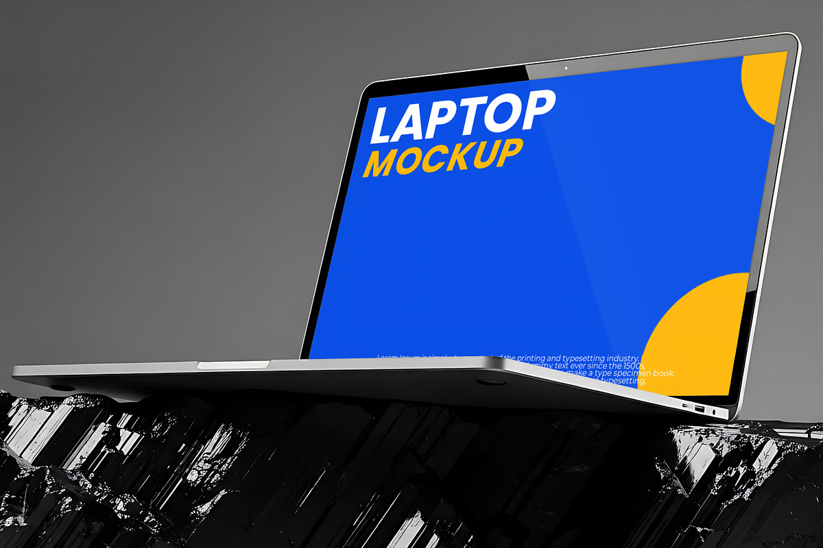 Modern Laptop Mockup Screen, a Mac Mockup by Viswal Studio (Photo 2 of 2)