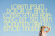 Milk Made - A Retro Font, a Sans Serif Font by Loryn Ipsum (Thumbnail 10 of 13)