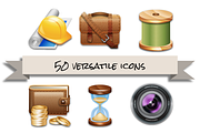 Versatile Desktop Icons + Bonus, an Icon by Marmalade Moon (Thumbnail 1 of 4)