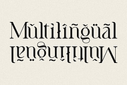 Nicholas // A Modern Display Font, a Serif Font by RockboyStd (Thumbnail 10 of 12)