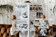 Newspaper Mockup - SC002 - 03, a Books & Magazine Mockup by Callistemon Creative (Thumbnail 3 of 5)