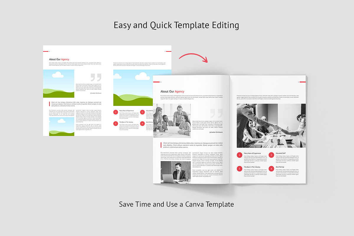 Business Marketing Company Profile, a Brochure Template by artbart (Photo 6 of 6)