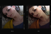10 Grainy Portrait Lightroom Presets, a Preset Add-On by Cam' Studio (Thumbnail 5 of 12)