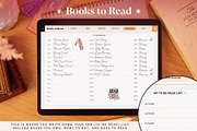 Digital Reading Journal – Orange, a Stationery Template by Aurelie Maron (Thumbnail 7 of 9)