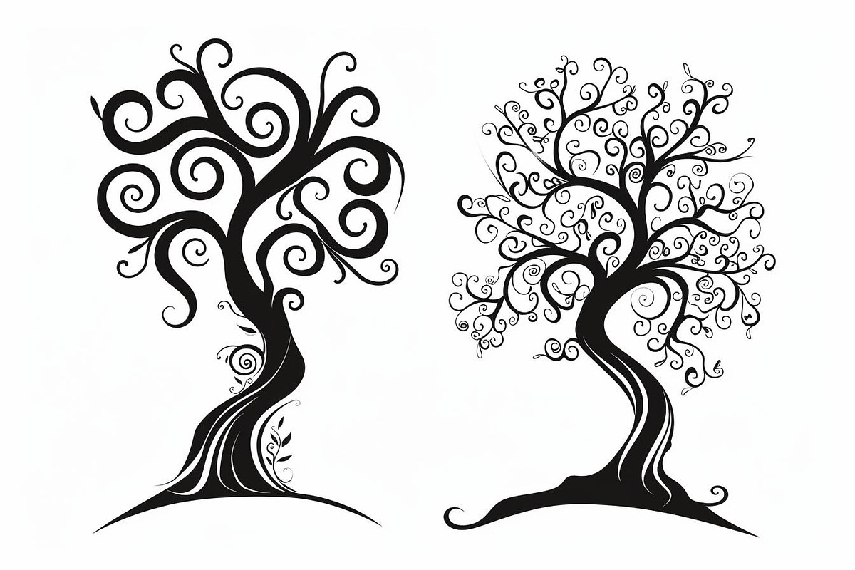 This Tree Laser Cut Bundle, a Graphic by BIPLOB EXPERT (Photo 3 of 10)