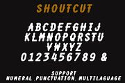 Shourtcut Vintage Bundle Font, a Blackletter Font by Arendxstudio (Thumbnail 5 of 8)