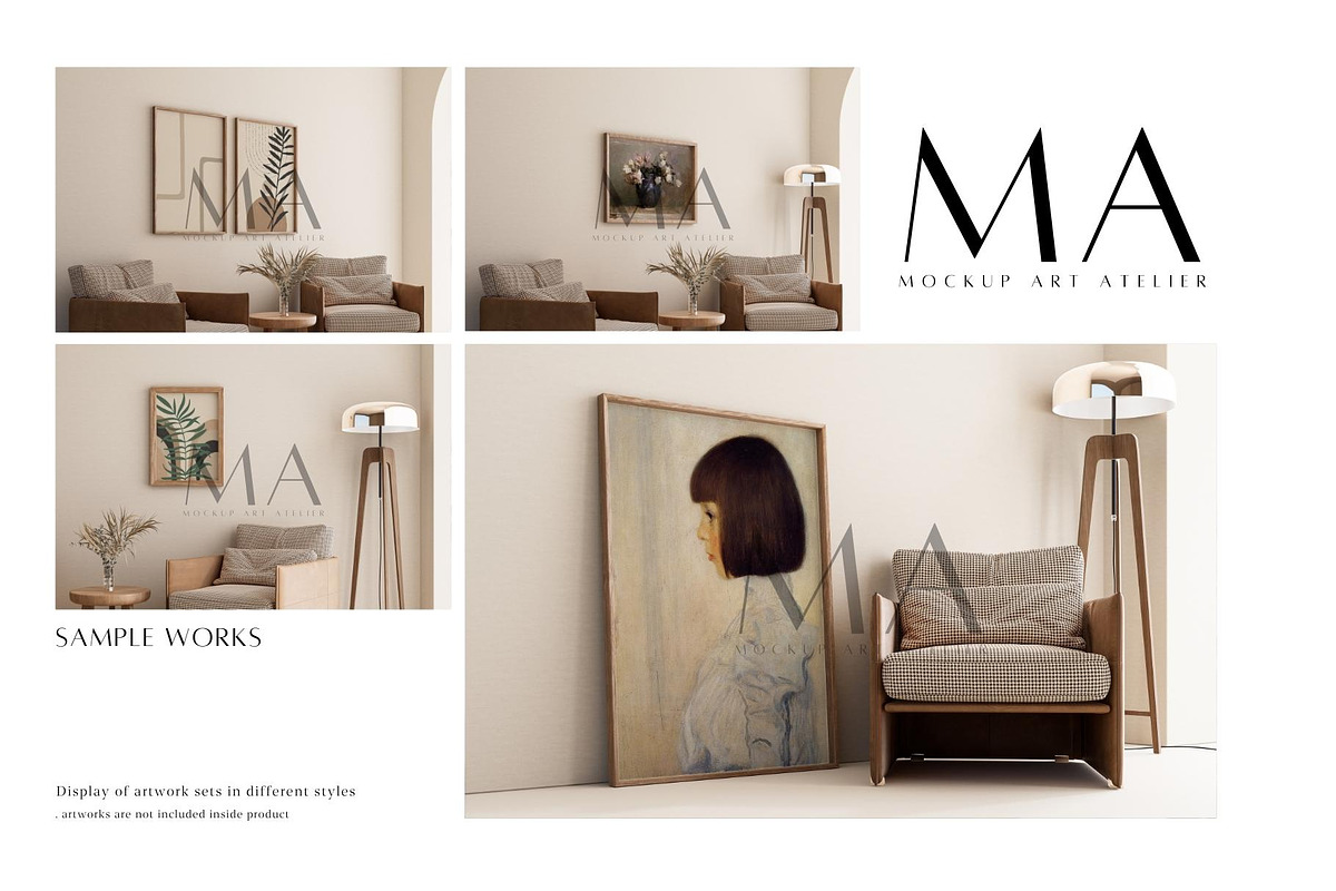 Entire Shop Frame Mockup Bundle, a Household Mockup by Mockup Art Atelier (Photo 46 of 55)