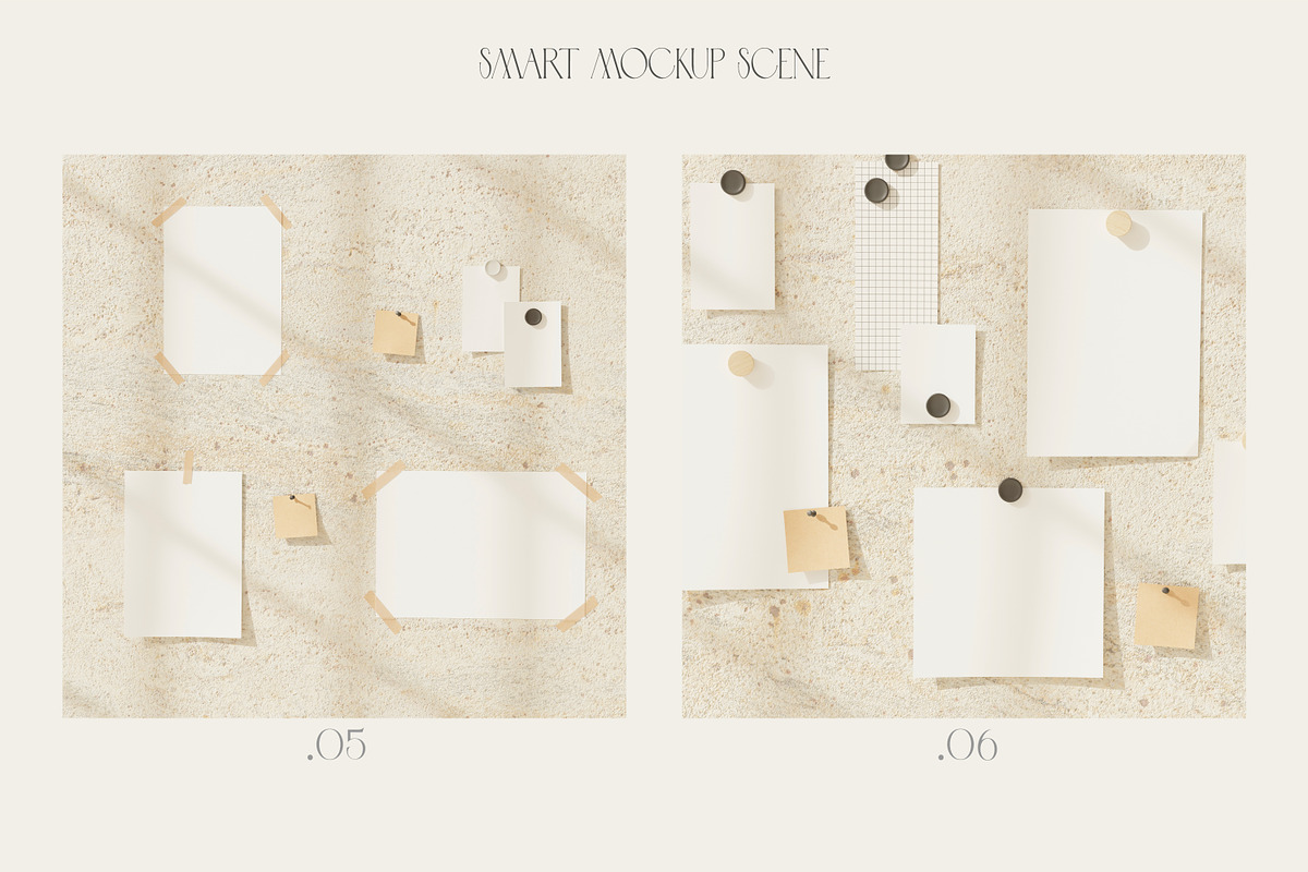 AESTHETIC MOODBOARD | mockup kit, a Product Mockup by yuliyuri.studio (Photo 10 of 15)