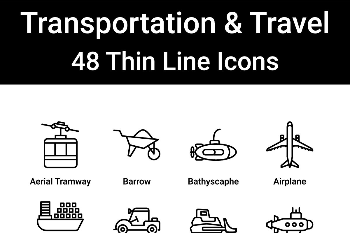 Transportation & Travel, an Icon by Color Cubes (Photo 5 of 5)