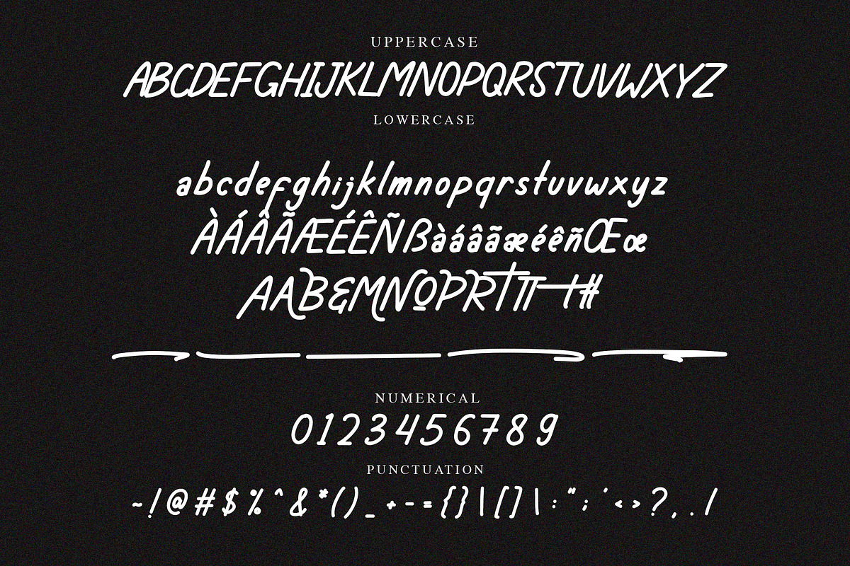Glattenta Handwritten Font, a Handwritten Font by NTC Graphic (Photo 7 of 8)