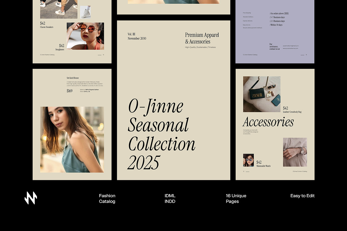 Fashion Catalog Template