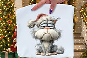 Whimsical Grumpy Christmas Animals, an Illustration by Craft Nest (Thumbnail 5 of 9)