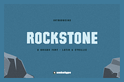 Rockstone Display Font, a Sans Serif Font by alpercakici (Thumbnail 9 of 9)