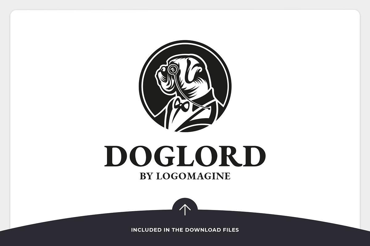 Dog Lord Logo Template, a Branding & Logo Template by LOGOMAGINE (Photo 10 of 16)