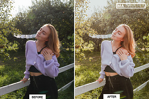 10 NATURAL Lightroom Presets