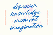 Creative Online Handwritten Ink, a Script Font by Letterena Studios Script (Thumbnail 6 of 10)